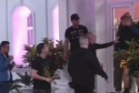 HAOS U ZADRUZI! Potukli se Ivan Marinković i Miljan Vračević, obezbeđenje ne može da ih RAZDVOJI! (VIDEO)