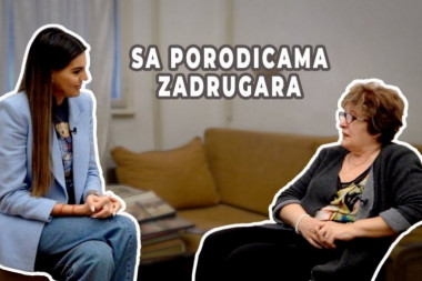 JOVANA sa porodicama ZADRUGARA: U domu Jelene Golubović! (VIDEO)