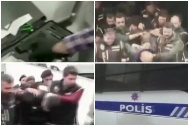 POTRPALI UH U AUTOBUS KAO VREĆE KROMPIRA: Evo kako turski specijalci hapse Vukotićeve ubice! (VIDEO)