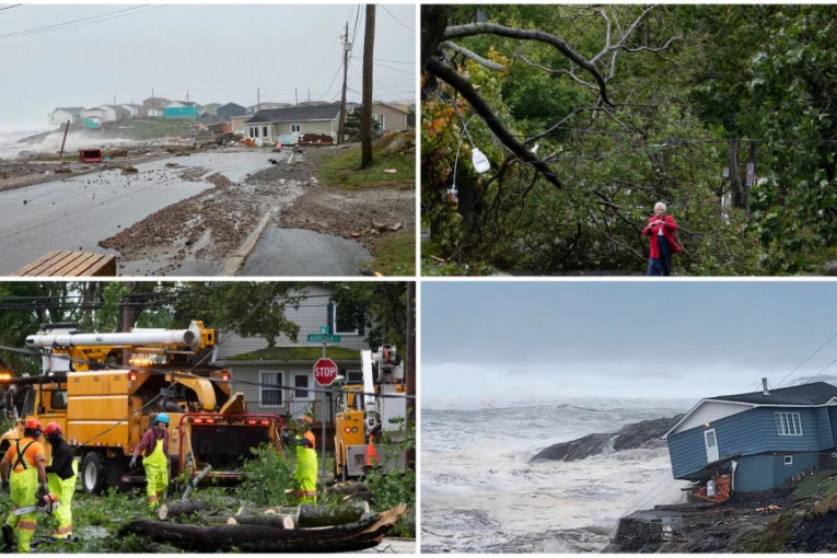 "FIONA" OPUSTOŠILA KROZ KANADU: Pogledajte dramatične fotografije - KRŠ I LOM! (FOTO GALERIJA)