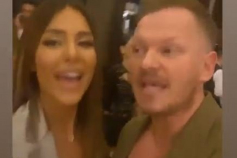 Atmosfera na venčanju Mihajla i Marine