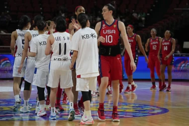 DOMINACIJA AMERIKANKI: Južna Koreja pregažena sa 76 poena razlike!