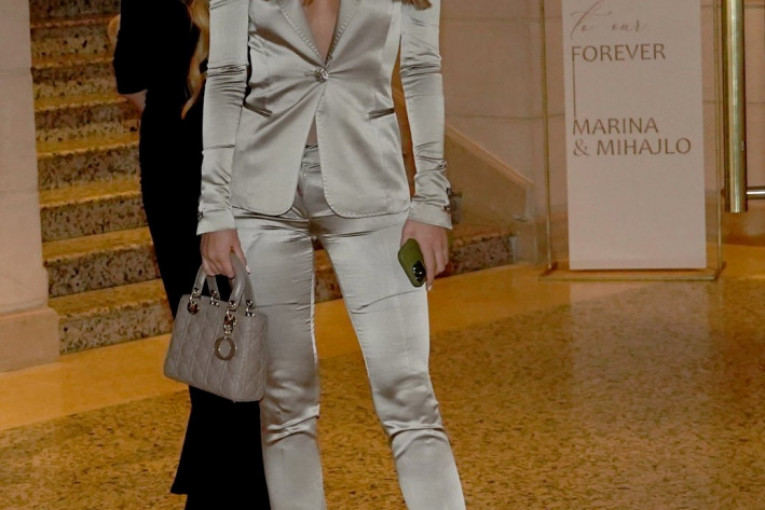 Anastasija na venčanju Mihajla i Marine