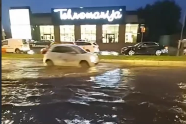 JAKO NEVREME SE SRUČILO NA BEOGRAD! Ulice pod vodom! LILO KAO IZ KABLA! (VIDEO)