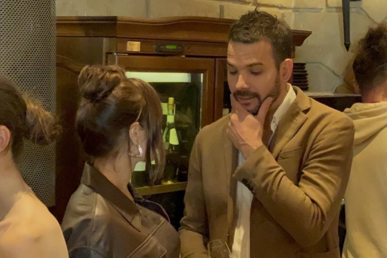 Aleksandra i Filip na promociji knjige 