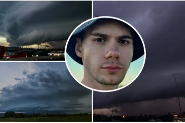 UPOZNAJTE SRPSKOG LOVCA NA OLUJE: Andreja ne beži od grmljavine, objektivom joj JURI U SUSRET! (FOTO)