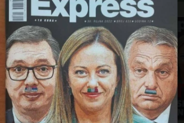 Skandalozno: Hrvati na naslovnoj strani uporedili Vučića sa HITLEROM!