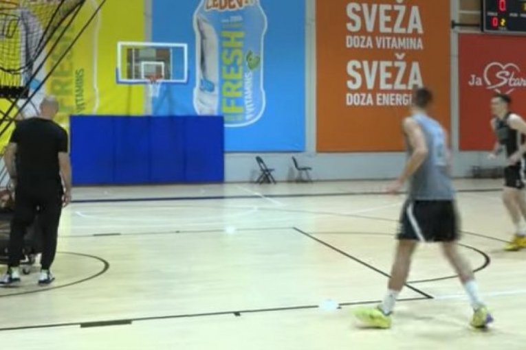 Moćna i SKUPOCENA mašina na treningu Partizana! Štelovanje za Evroligu! (VIDEO)