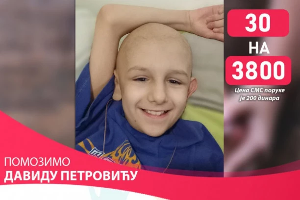 LEPE VESTI ZA NAŠEG HEROJA: Mali David dobio termin za transplantaciju koštane srži! Fali još 100.000 evra