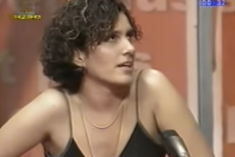 Jelena Golubović u emisiji 2002. godine
