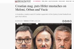 Džeruzalem post oštro o skandaloznoj KARIKATURI HRVATSKIH MEDIJA NA KOJOJ JE VUČIĆ PRIKAZAN KAO HITLER (FOTO)