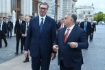 VIZIJA SARADNJE I ČVRSTOG PARTNERSTVA: Predsednik Vučić na ručku sa Orbanom i Nehamerom
