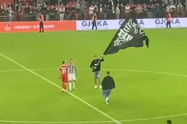 SRAMOTA! Novi SKANDAL u režiji ALBANSKIH navijača! (VIDEO)