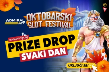 NAGRADE PADAJU SA NEBA: Kreće lov na 4.000.000 dinara tokom oktobra u Admiral betu!