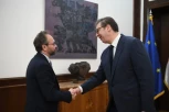 VUČIĆ SE SASTAO SA ŠEFOM DELEGACIJE EU: Srbija je uvek pouzdan partner Evropske unije! (FOTO)