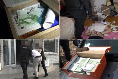 PALA GRUPA FALSIFIKATORA: Spektakularna akcija hapšenja (FOTO)