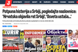 SMETA IM ISTINA! Hrvatski mediji napali srpske!