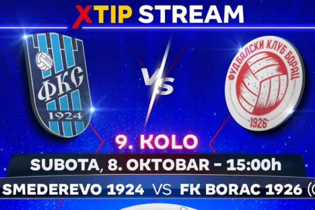 Derbi prvenstva Srpske lige – grupa Zapad, samo na Xtip Stream-u!