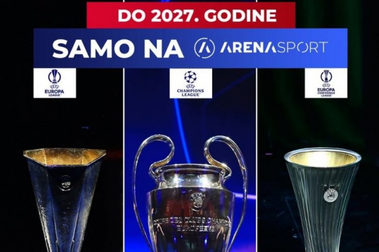 ARENA SPORT I UEFA - DOBITNA KOMBINACIJA: Najjača evropska klupska takmičenja i ubuduće pratićete na TV Arena Sport!
