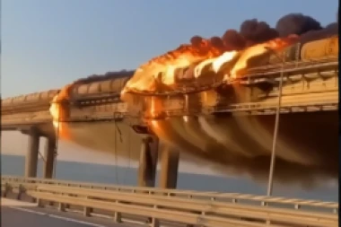 POSLEDNJI SNIMCI KRIMSKOG MOSTA: Evo u kom je stanju most od krucijalnog značaja!