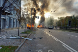 PUTINOVA OSVETA! Rusi gađali kancelarije Obaveštajne službe! Projektil pao blizu kancelarije predsednika Zelenskog!