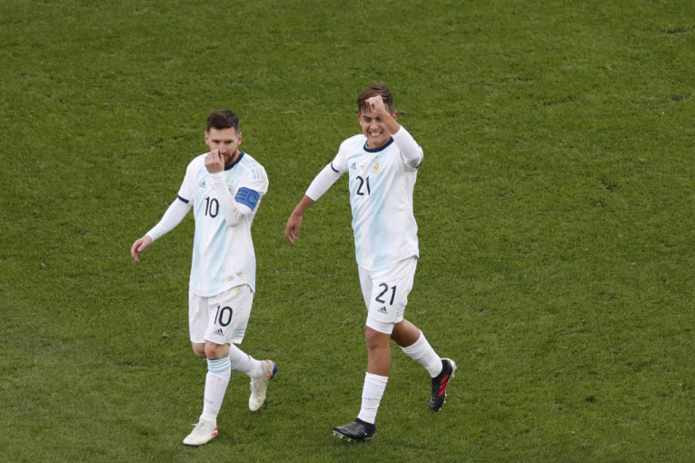 Lionel Mesi u dresu Argentine