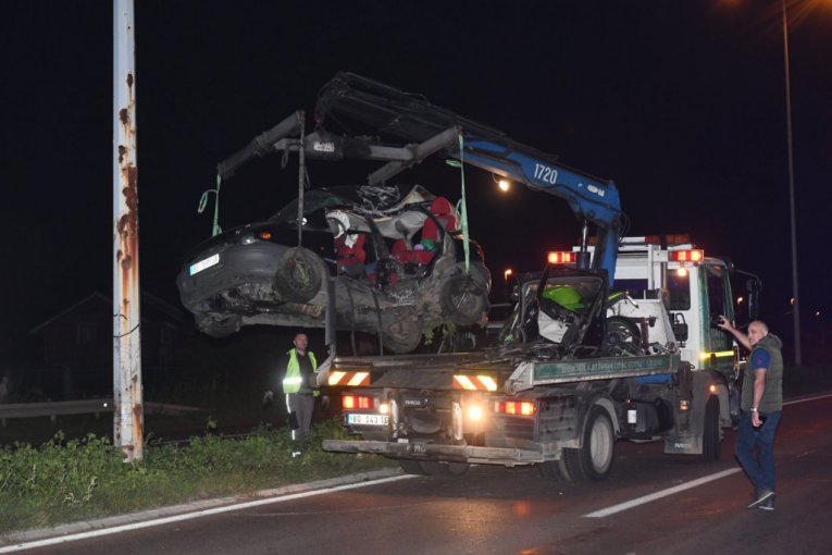 Saobraćajna nesreća na Pančevačkom putu