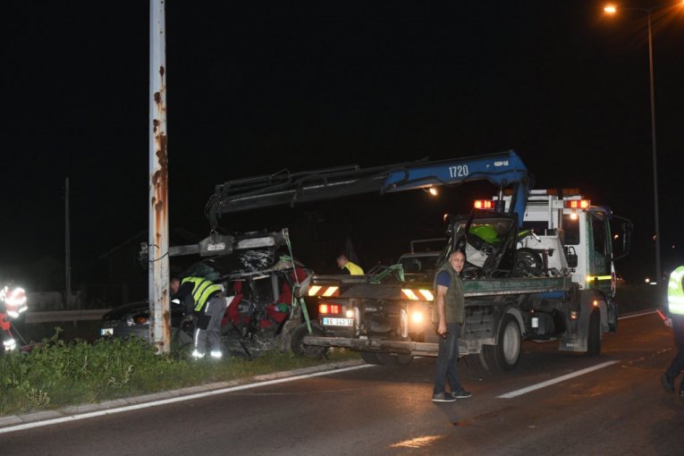Saobraćajna nesreća na Pančevačkom putu