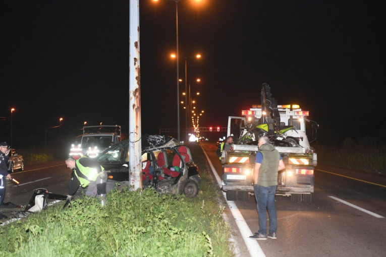 Saobraćajna nesreća na Pančevačkom putu