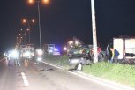 UZNEMIRUJUĆI SNIMCI SA LICA MESTA: Troje poginulo u stravičnoj nesreći na Pančevačkom putu