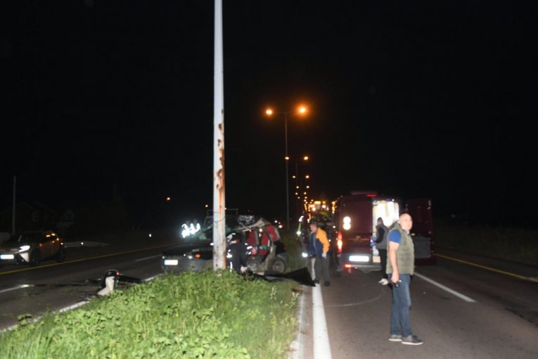 Saobraćajna nesreća na Pančevačkom putu