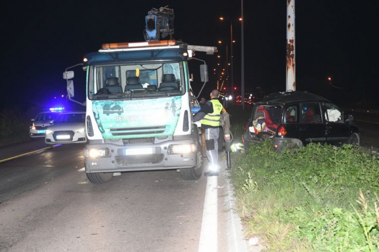 Saobraćajna nesreća na Pančevačkom putu