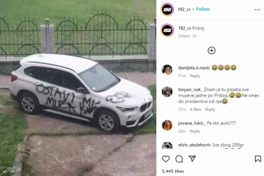 OSTAVI MI MUŽA ISPISANO PREKO BELOG DŽIPA: Osveta prevarene žene, sa neobičnim zahtevom! (FOTO)