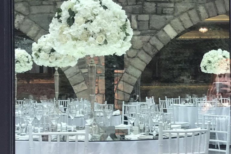 Dekoracija na svadbi Vanje Mijatović 