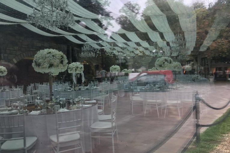 Dekoracija na svadbi Vanje Mijatović 