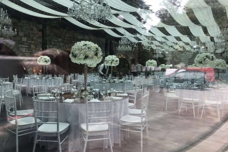 Dekoracija na svadbi Vanje Mijatović 