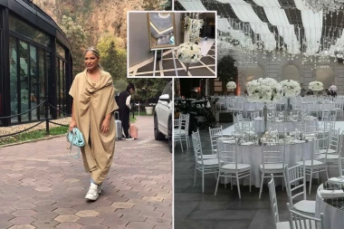 Vanja Mijatović presvukla farmerke, pa ZABLISTALA u venčanici od cirkona: Pevačica lepa kao san, a tek da vidite MLADOŽENJU! (FOTO)