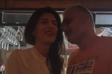 POSLE MAKLJAŽE LJUBAV: Čeda Jovanović sa suprugom u izlasku, kao da se juče ništa nije desilo