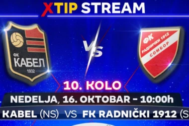 Meč 10. kola Srpske lige – grupa Vojvodina, samo na Xtip Stream-u!