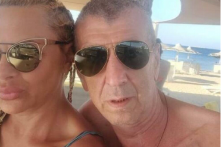 Marija Kulić i Siniša Kulić na moru