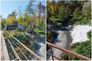 AKCIJA REPUBLIKE I MINISTARSTVA! Inspektori zatekli kamion firme "Arbag" kako izbacuje otpad u reku, ministarka Vujović najavila ŽESTOKE KAZNE! (VIDEO)