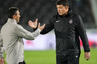 NEZADOVOLJAN I PORED TRIJUMFA: Trener Partizana šokirao izjavom - protivnik je zaslužio bod!