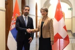 SA ŠVAJCARSKOM O ŽELEZNIČKOM SAOBRAĆAJU: Momirović u službenoj poseti Simoneti Somarugi
