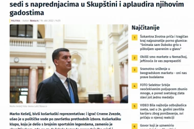 IMA LI KRAJA "HEJTU" TAJKUNSKIH MEDIJA: Sada se na njihovom udaru našao MARKO KEŠELJ