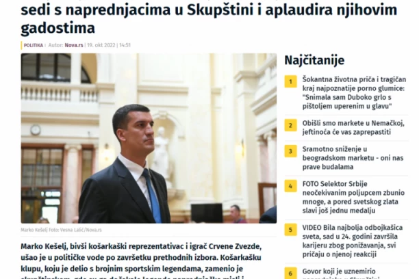 IMA LI KRAJA "HEJTU" TAJKUNSKIH MEDIJA: Sada se na njihovom udaru našao MARKO KEŠELJ