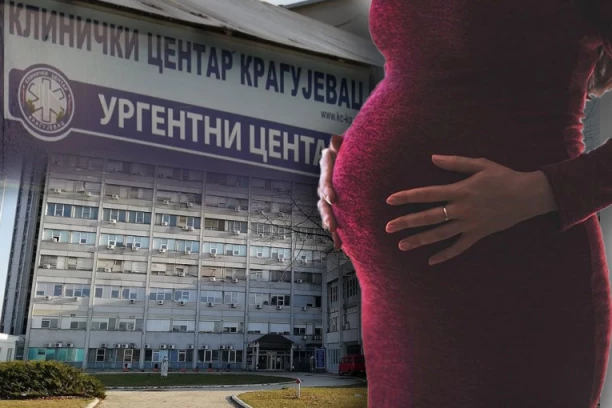 TEŠKO POVREĐENA PORODILJA U UKC KRAGUJEVAC! Udarila je i oborila neispravna vrata! POLOMLJEN JOJ KUK!