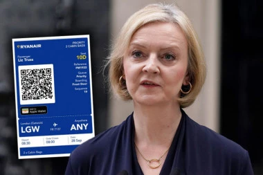 LIZ TRAS DOBILA KARTU U JEDNOM PRAVCU: Avio-kompanija isprozivala odlazeću britansku premijerku, oglasio se i aerodrom