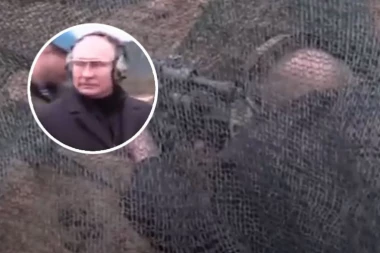 PUTIN PUCAO, VOJSKA GLEDALA! Ruski predsednik uzeo snajper u ruke! (VIDEO)