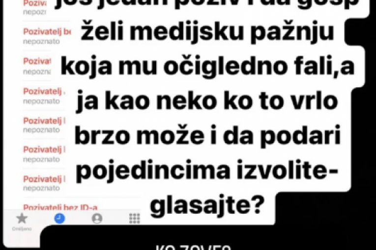 Dalilu Dragojević zove Filip Car