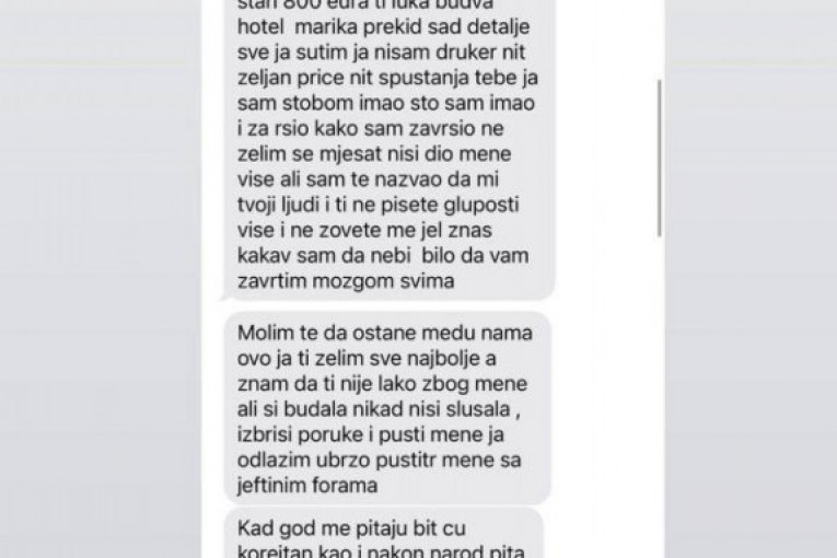 Dalia Dragojević podelile prepiske od Filipa Cara